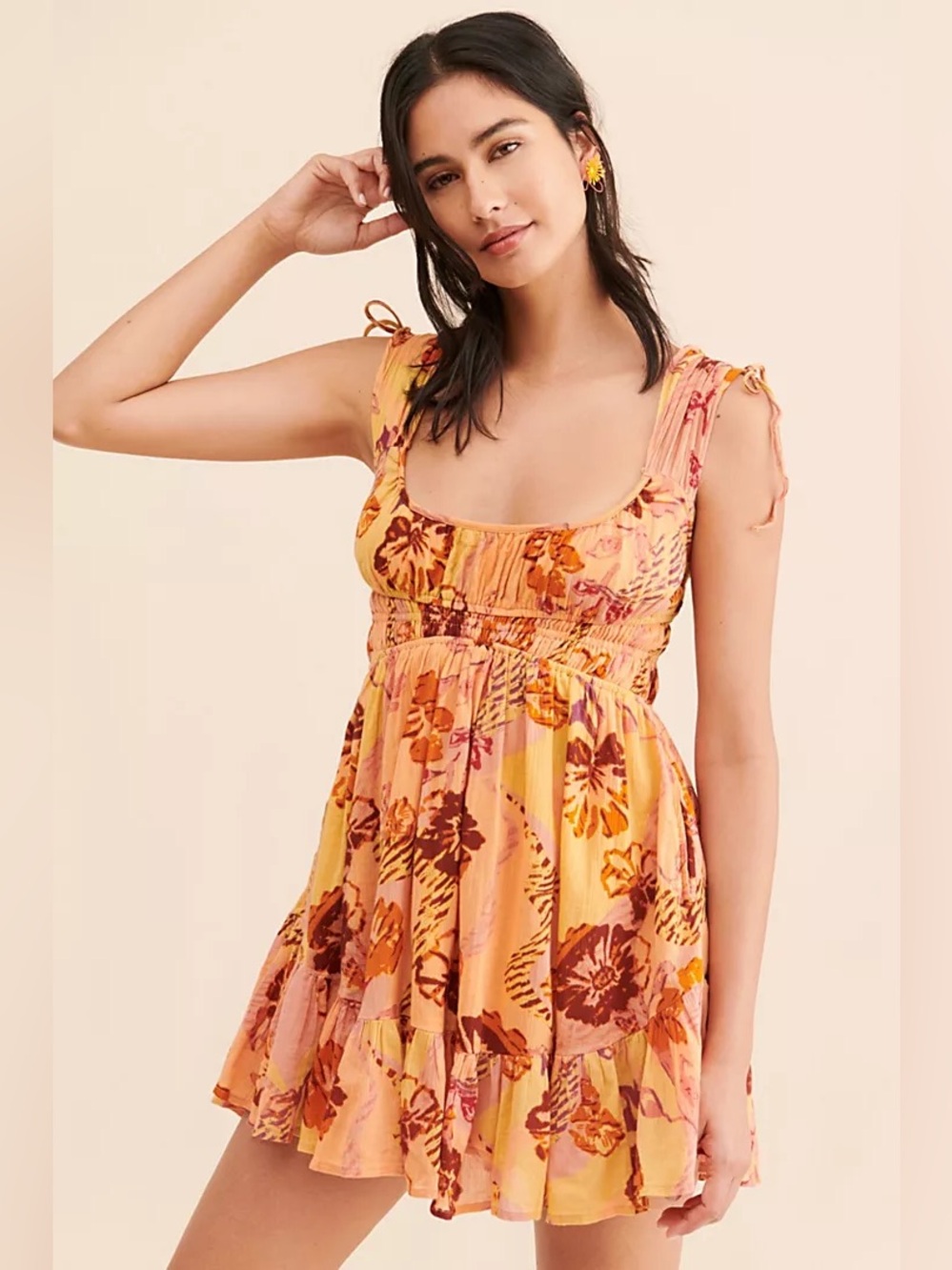 Free people Vernon Mini Dress size xs